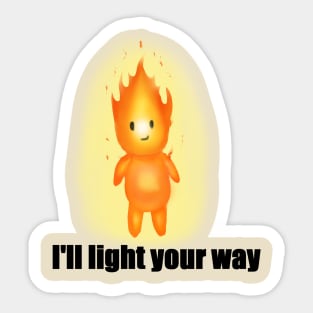 Flame Sticker